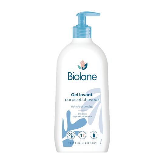  Gel lavant corps/cheveux BIOLANE code EAN 3286010077950 