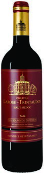 AOP(1) HAUT-MÉDOC CRU BOURGEOIS SUPÉRIEUR CHÂTEAU LAROSE-TRINTAUDON 2018. 3286171803627 (3286171803627)