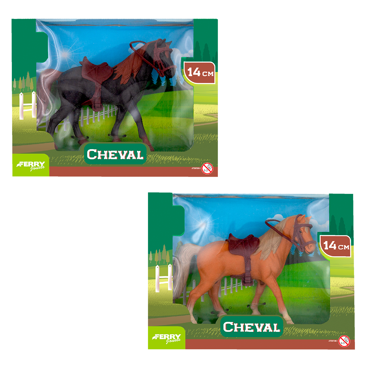  FIGURINES CHEVAL 14 CM code EAN 3286415500855 