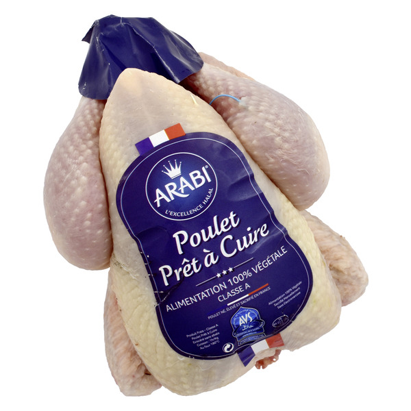 Poulet prêt à cuire Halal