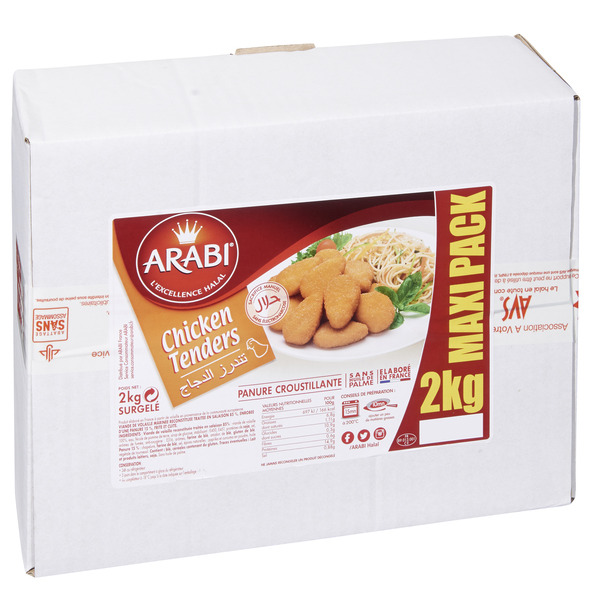 Chicken Tenders Halal surgelés