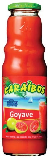  JUS DE GOYAVE CARAIBOS code EAN 3287121175030 