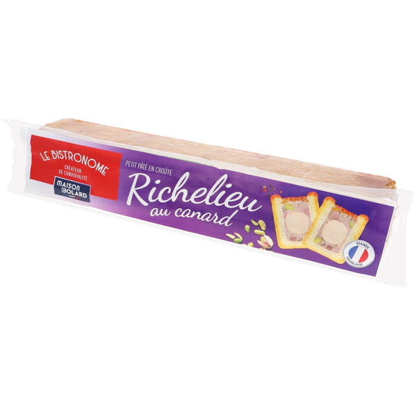 PETIT PÂTÉ EN CROÛTE RICHELIEU AU CANARD
