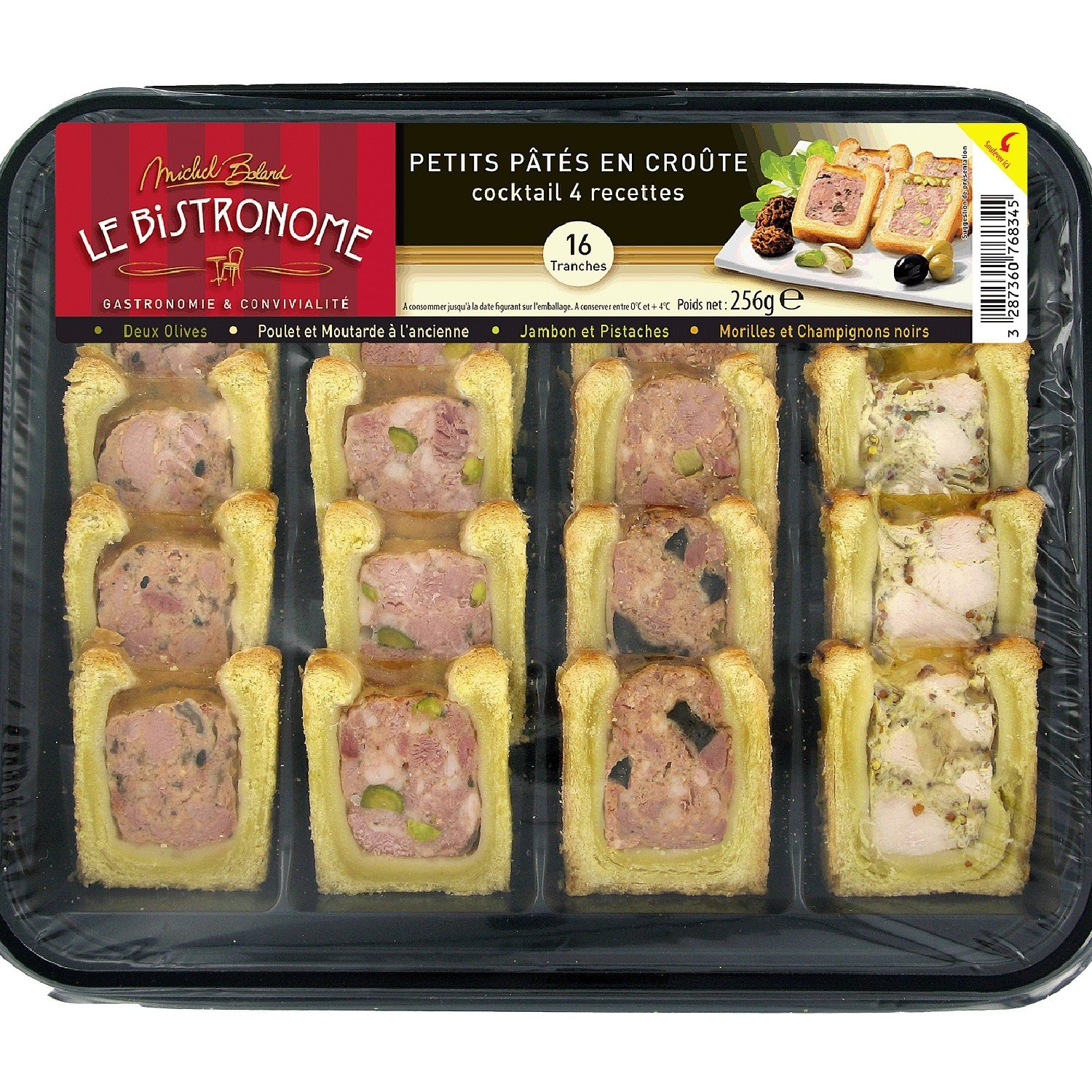 LE BISTRONOME Plateau de pâté en croute  LE BISTRONOME code EAN 3287360768345 