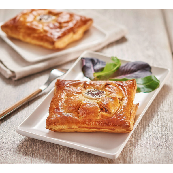 6 feuilletés de volaille aux girolles