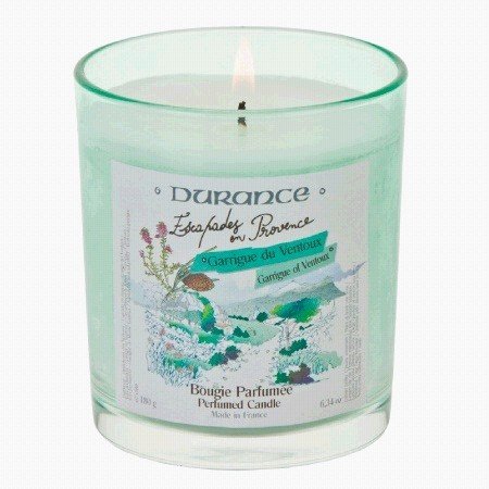 durance - Bougie Traditionnelle Parfumée Garrig...