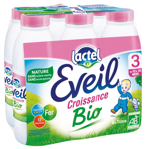 eveil ÉVEIL CROISSANCE BIO LACTEL code EAN 3288111140014 