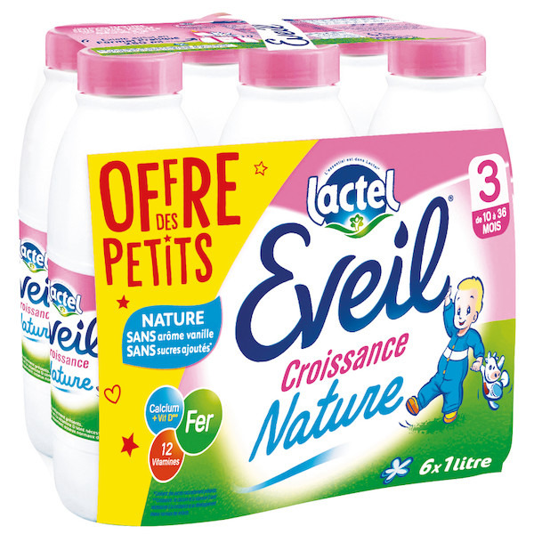 LAIT DE CROISSANCE NATURE EVEIL
