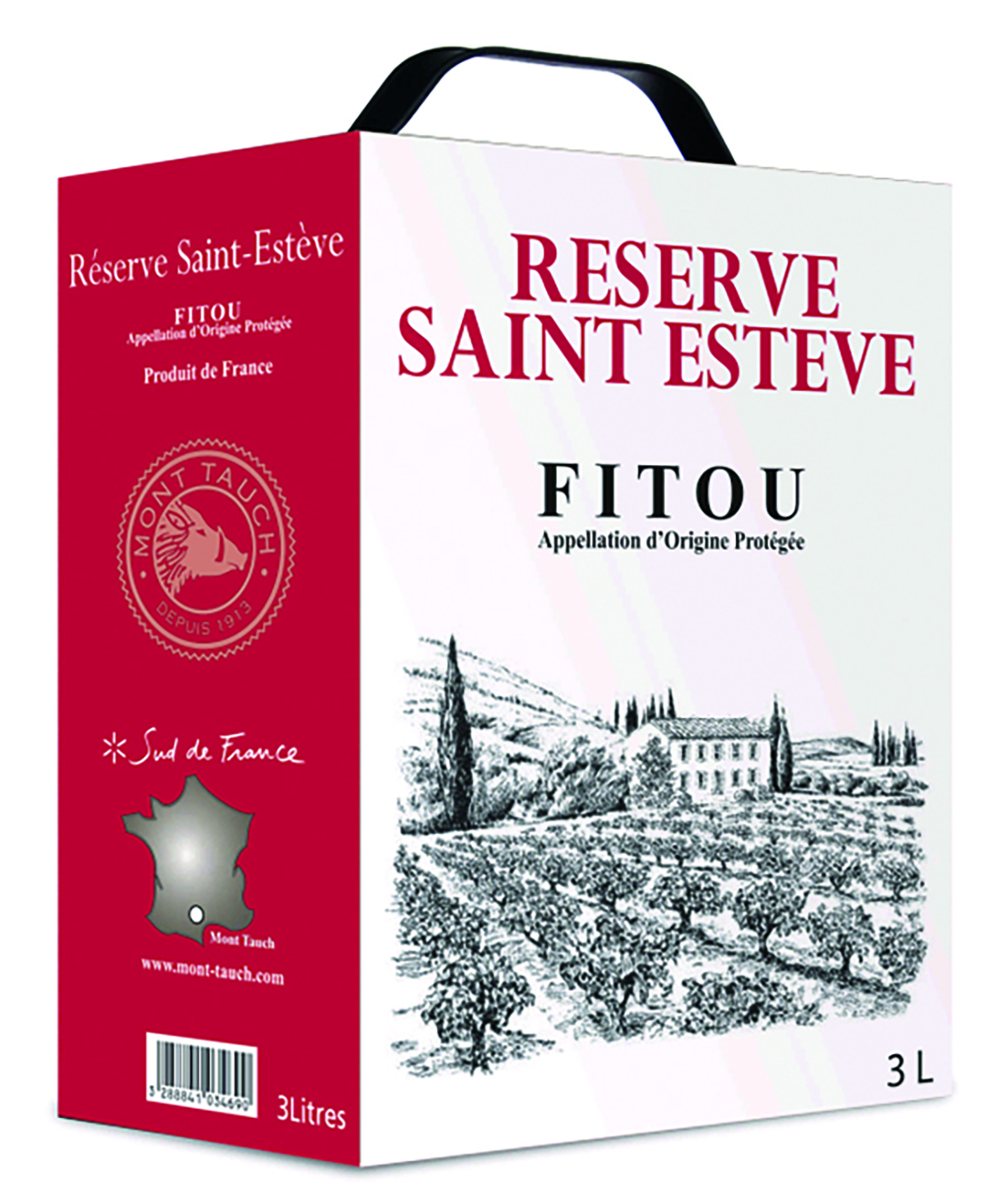 RESERVE SAINT ESTEVE AOP FITOU code EAN 3288841034690 