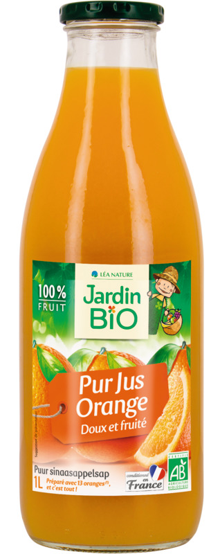 PUR JUS  D'ORANGE BIO Jardin bio