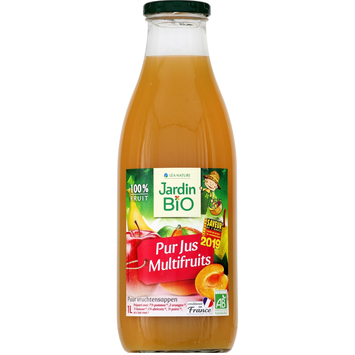 Jus de fruits bio multifruits JARDIN BIO