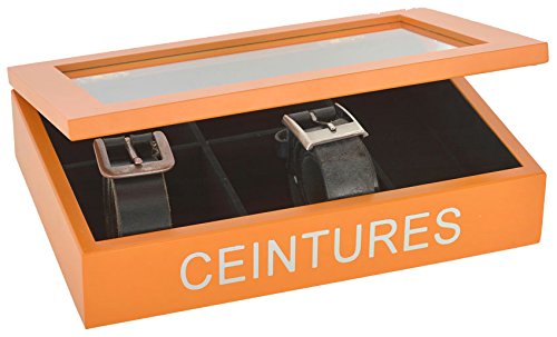 EMDE Emde 846OBTE-0 Boîte à Ceintures/Cravates Orange 3289212459784 (3289212459784)