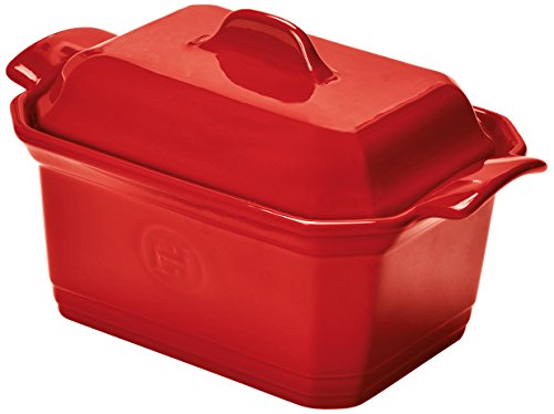 Eh349791 terrine grande + presse céramique roug...