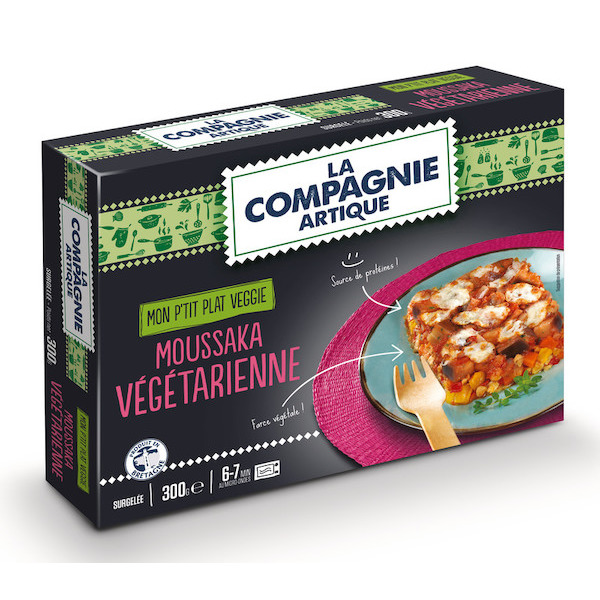 la-compagnie-artique Mon P'tit plat veggie surgelé code EAN 3289476000074 