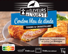 CORDON BLEU DE DINDE