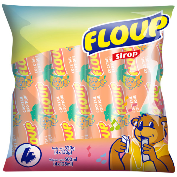 Berlingots Floup Goût Exotique 3291336140042 