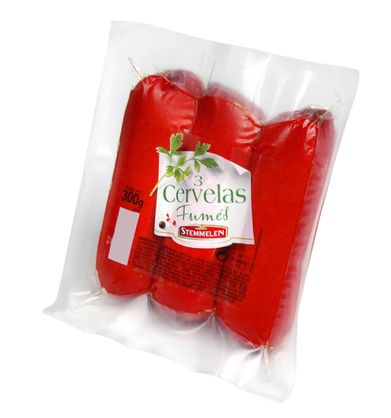 STEMMELEN CERVELAS FUMÉS 
 code EAN 3291510000681 