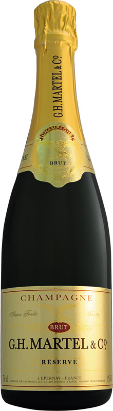 GH MARTEL CHAMPAGNE BRUT RESERVE GH MARTEL code EAN 3292050131774 