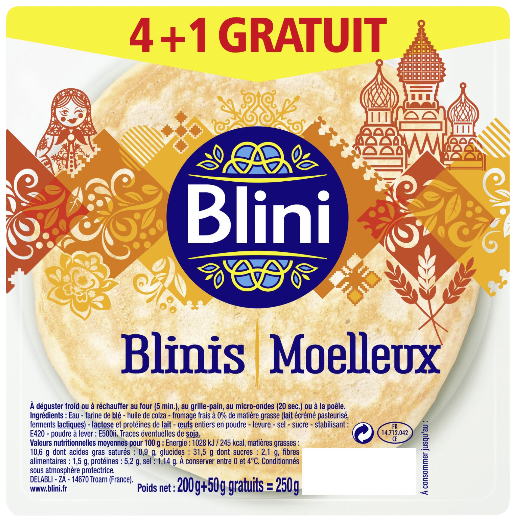 Blinis moelleux Blini