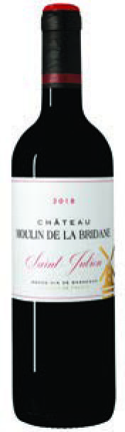 AOP(1) SAINT-JULIEN CHÂTEAU MOULIN DE LA BRIDANE 2018. 3292144690187 (3292144690187)