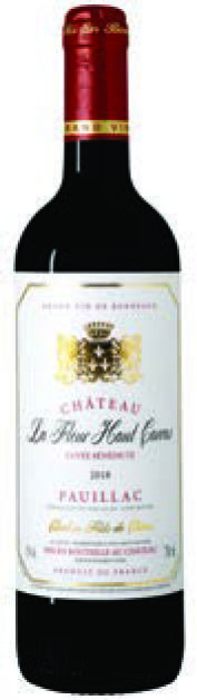 AOP(1) PAUILLAC CHÂTEAU LA FLEUR HAUT CARRAS “CUVÉE BÉNÉDICTE” 2018. 3292145057187 (3292145057187)