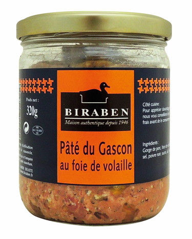 PÂTÉ DU GASCON AU FOIE DE VOLAILLE