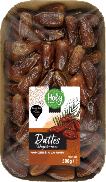  Dattes Deglet Nour En Ravier Holy Fruits code EAN 3293790125009 