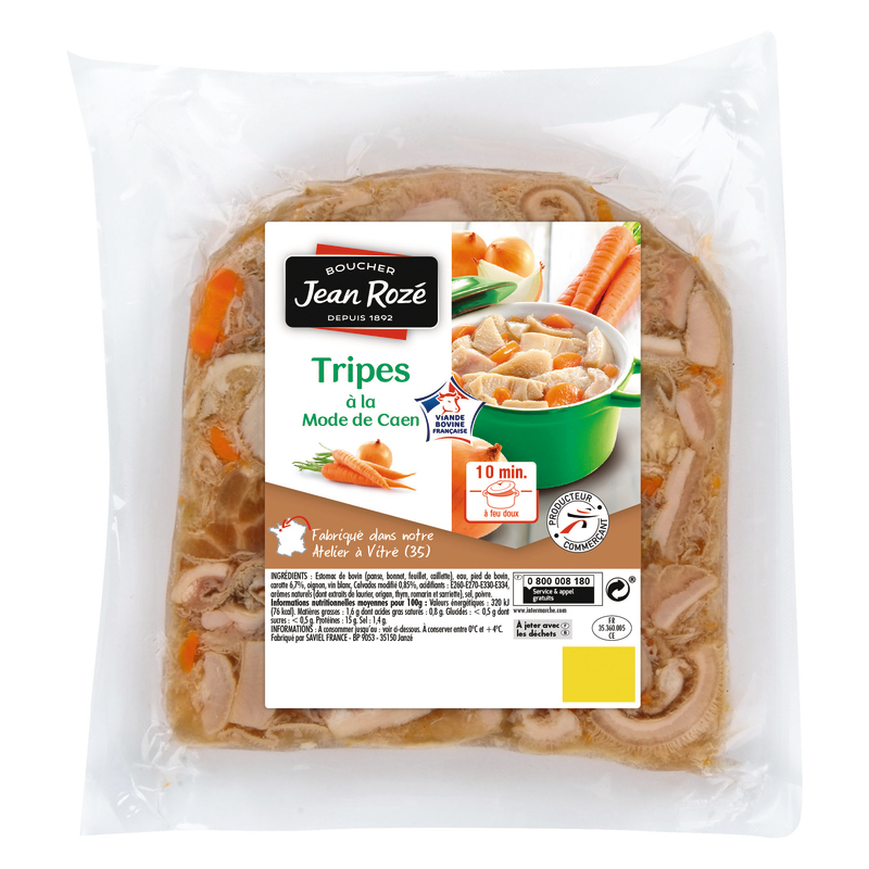 TRIPES À LA MODE DE CAEN Jean Rozé