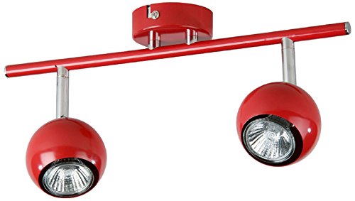 3367205 pop spot 2 lumières 35 w gu10 230 v rou...