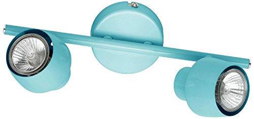 3360365 jett spot 2 lumières 35 w gu10 230 v bl...