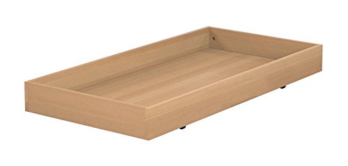 Tiroir de lit vernis naturel 60 x 120 cm