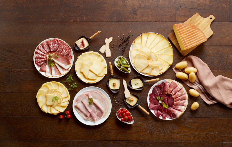 FE PLATEAU RACLETTE NATURE / FUMÉE / TOMME DE M...