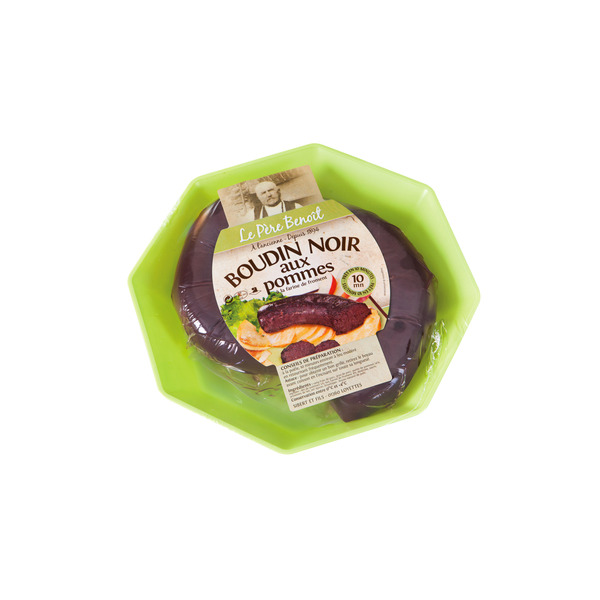 LE PÈRE BENOÎT BOUDIN NOIR AUX POMMES
 code EAN 3295216000204 