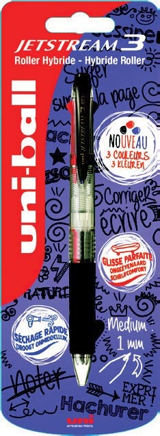 ROLLER 3 COULEURS “JETSTREAM 3”