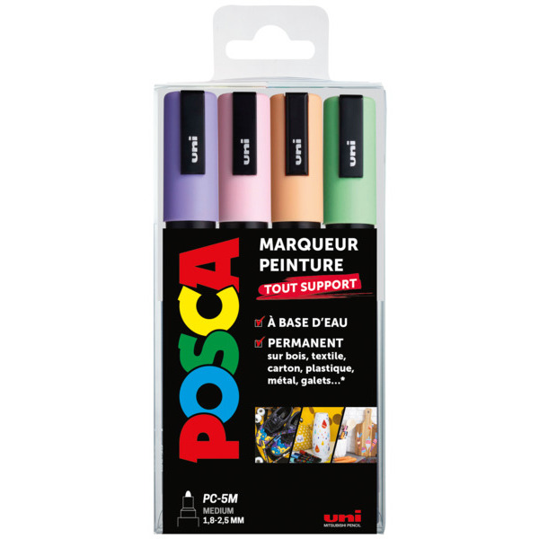  Set 4 Marqueurs Posca code EAN 3296280047690 