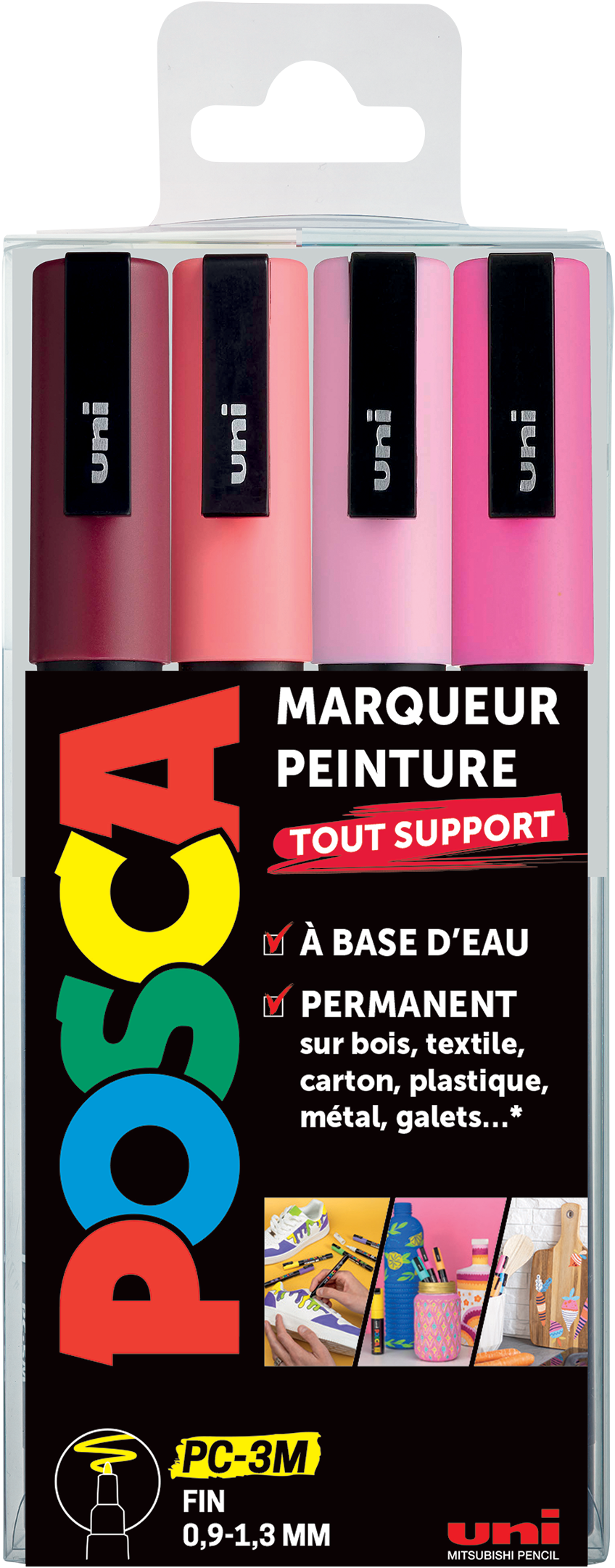 4 MARQUEURS PEINTURE