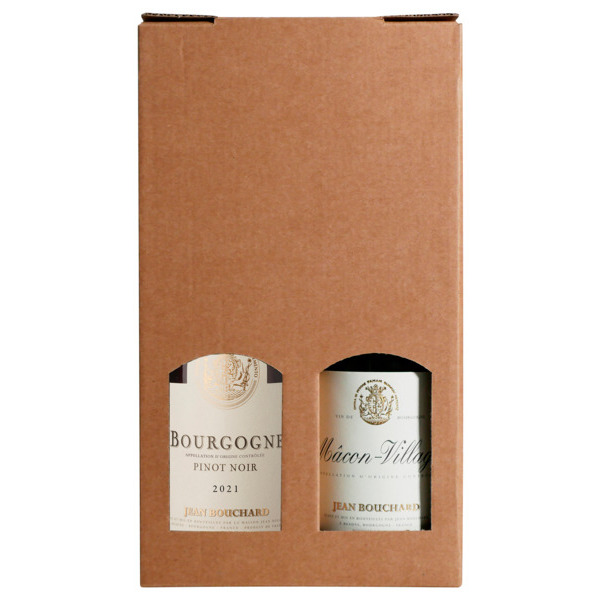 COFFRET DE 2 BOUTEILLES AOP MÂCON VILLAGES BLAN...