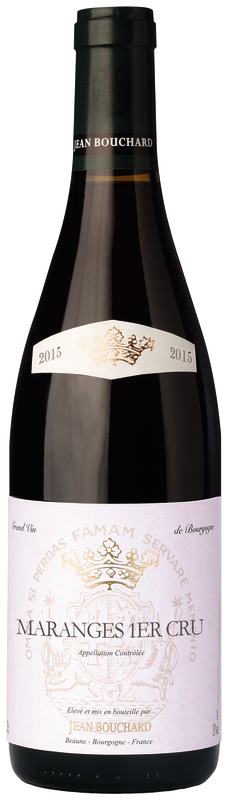AOP MARANGES 1ER CRU ROUGE 2015 Jean Bouchard