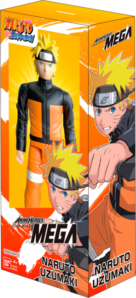 NARUTO Figurine mega Naruto 30 cm  code EAN 3296580381517 