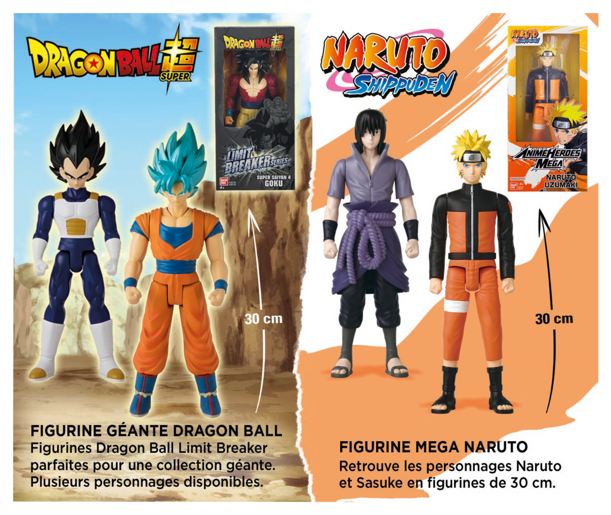 ANIME HEROES FIGURINE articulée 30 cm env.  code EAN 3296580381524 