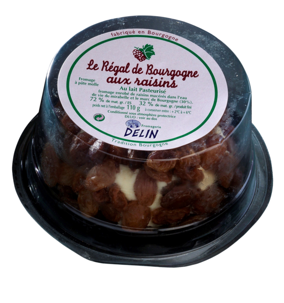 DELIN RÉGAL DE BOURGOGNE AUX RAISINS
 code EAN 3296651110152 