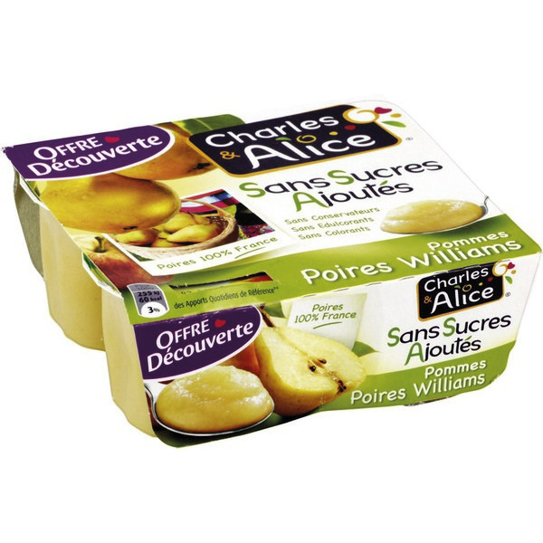 charles-alice DESSERT FRUITÉ CHARLES & ALICE code EAN 3297760020066 