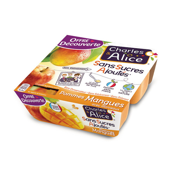 Compotes sans sucres ajoutés Offre découverte