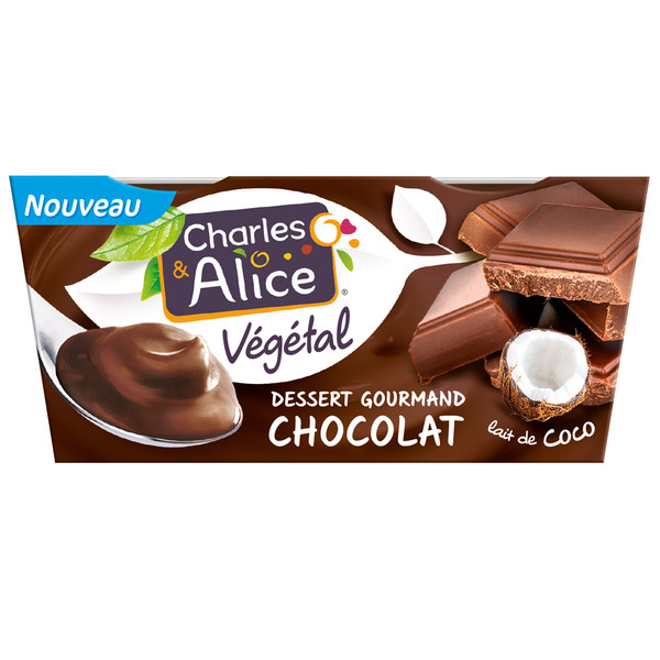 CHARLES & ALICE VÉGÉTAL Dessert gourmand code EAN 3297760084006 