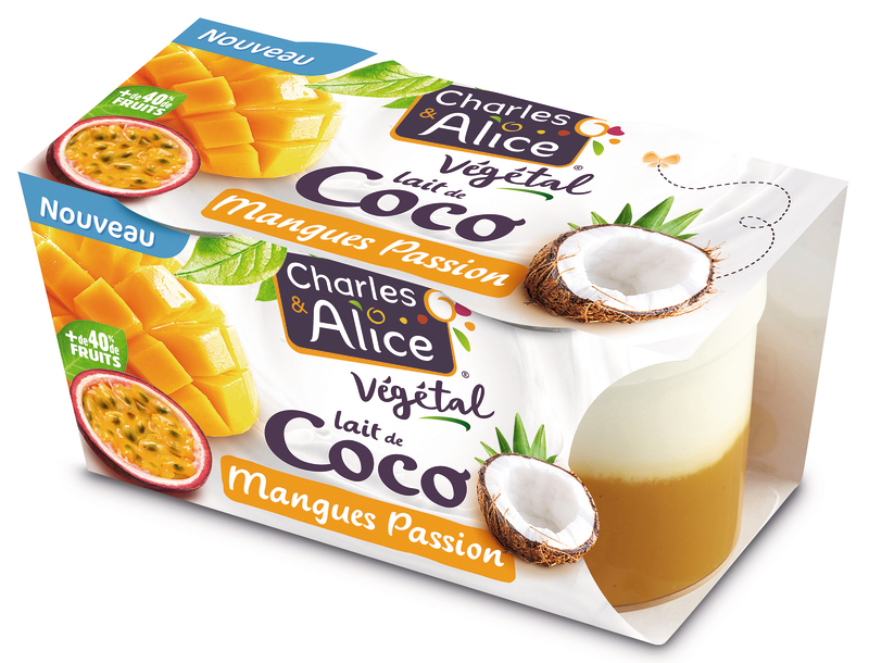DESSERT VEGETAL COCO MANGUE PASSION 2X115G Char...
