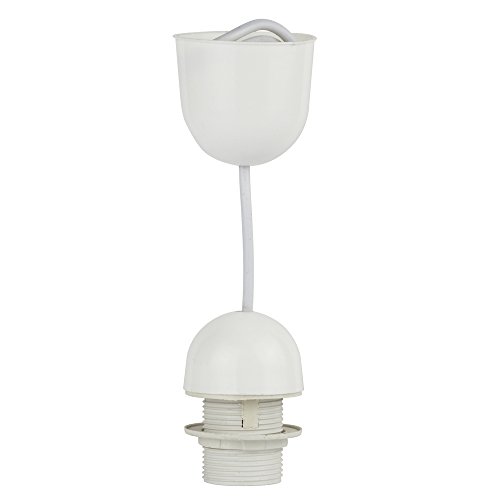 Dune - monture plastique e27 blanche pour luminaire en suspension abat jour code EAN 3297930910203 