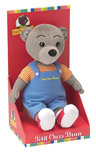 Peluche - petit ours brun - +/- 32 cm