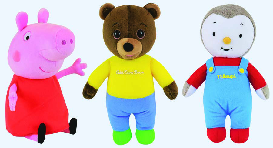 PEPPA PIG, PETIT OURS BRUN OU TCHOUPI