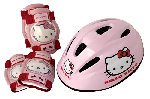 Set de casque + protection rose
