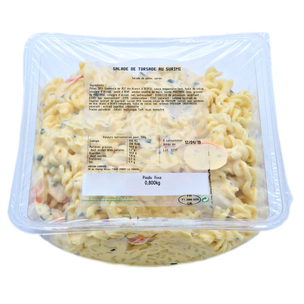 MAISON CHAPUIS TORSADE AU SURIMI 
 code EAN 3300842240525 